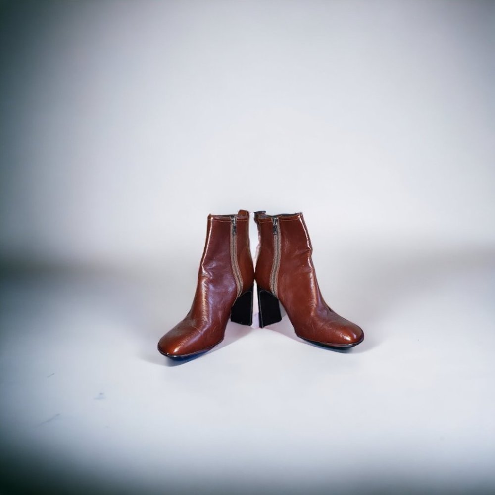 Rag & Bone Burgundy Ankle Boots
